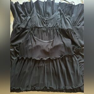 Forever 21 Black Babydoll Dresses